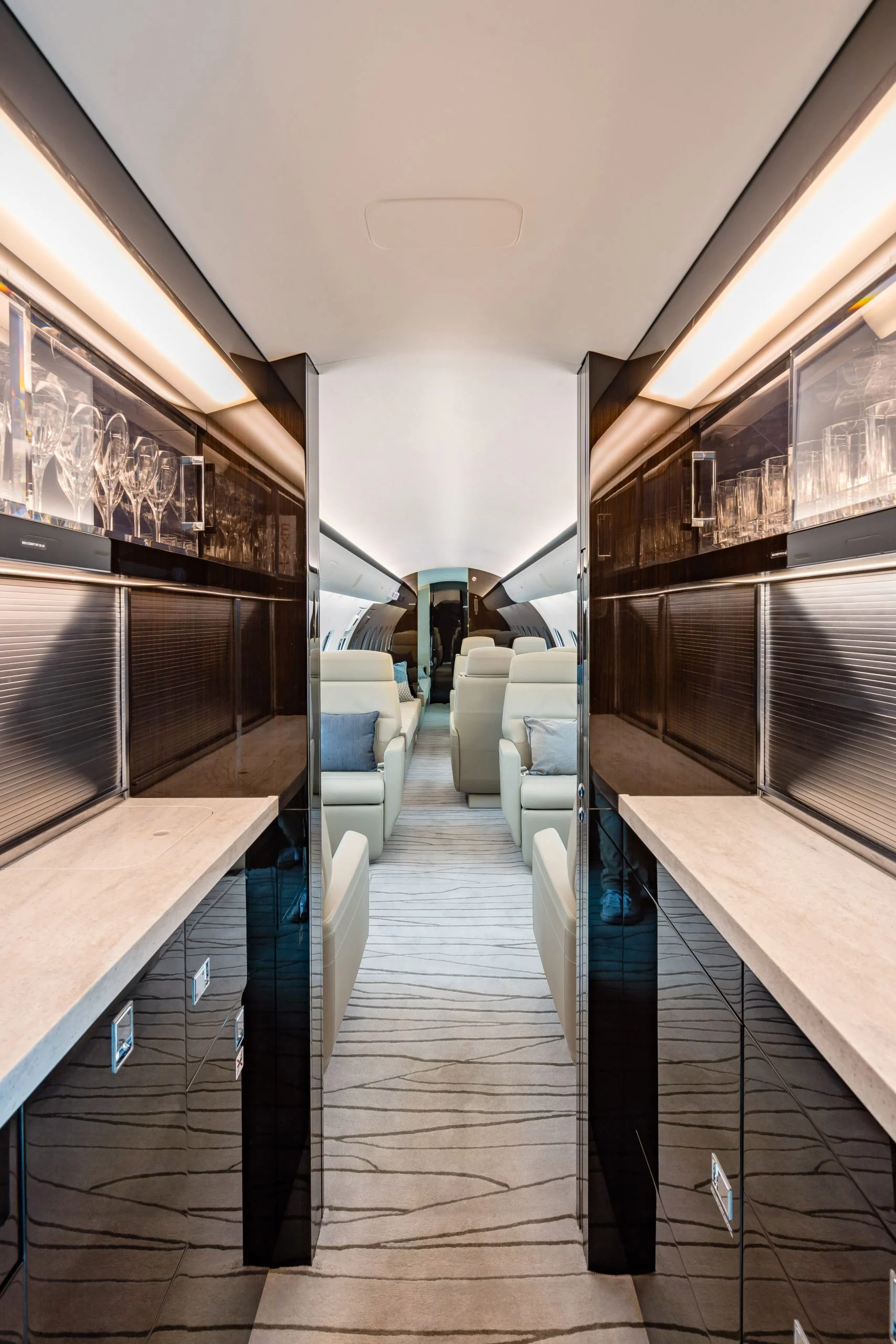 Bombardier Global 5000 Galley